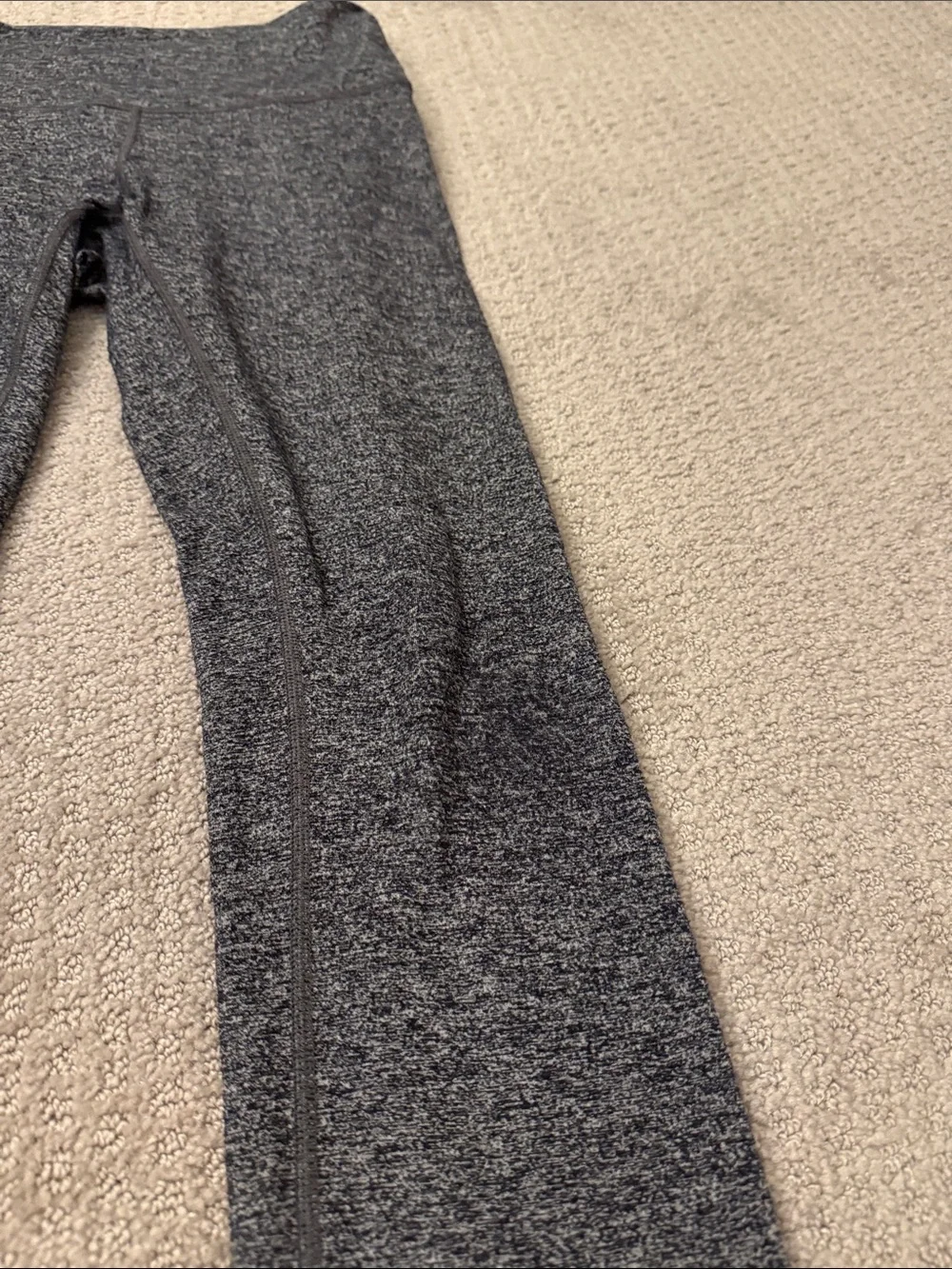 lululemon athletica Heathered Charcoal Gray Leggings
